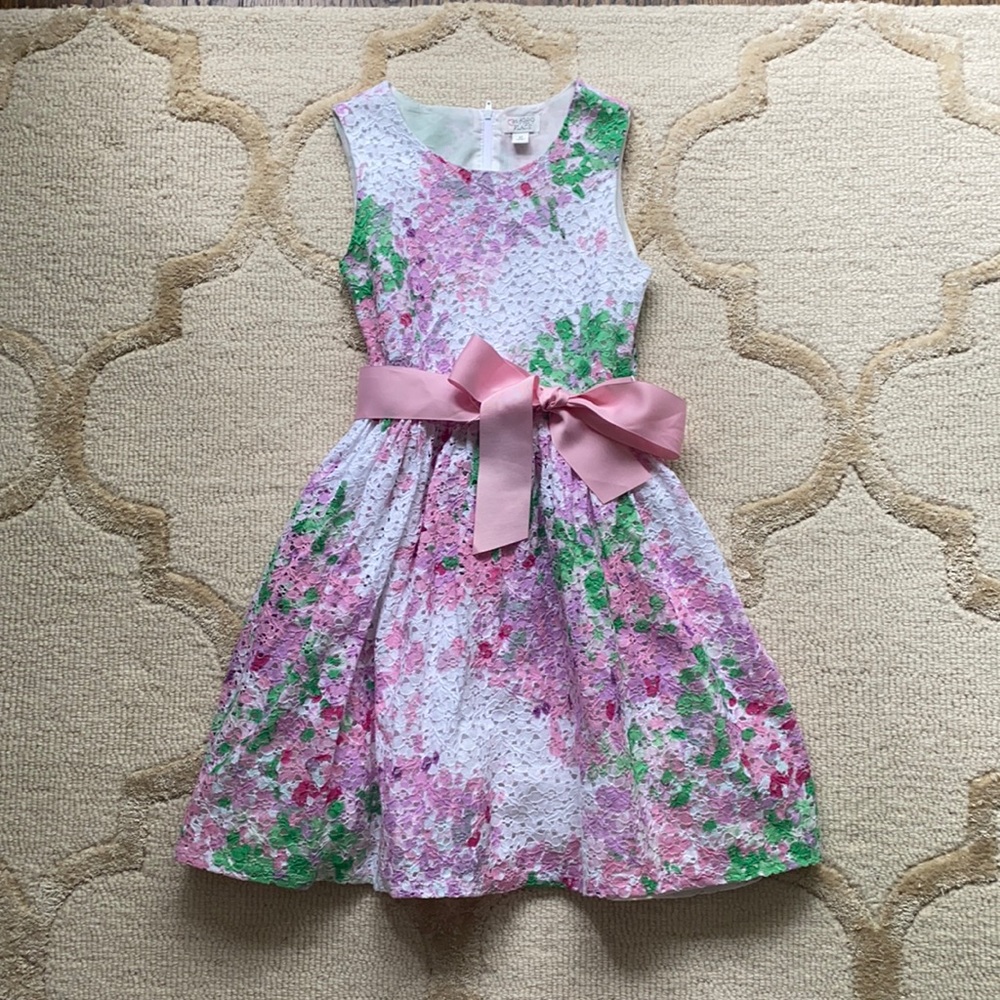 Girl's Children's Place Floral Dress